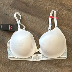 Maidenform Demi Coverage Push Up and In Bra Style‎ DM9900 Size 34 D NWT White